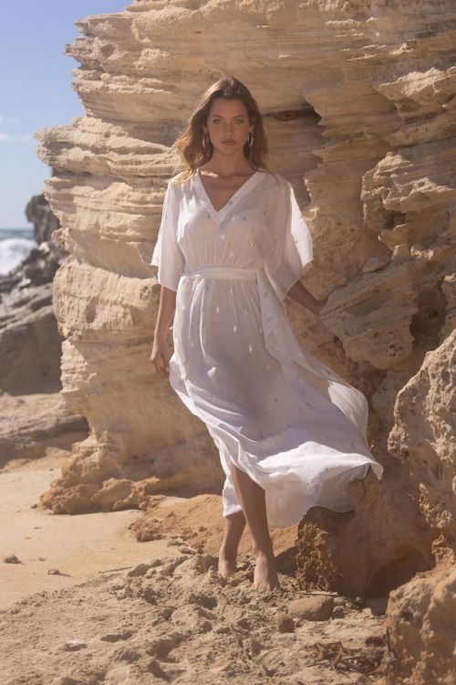 Handgefertigtes Baumwollkleid 